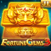 Fortune Gems 3 slot game with golden treasure style