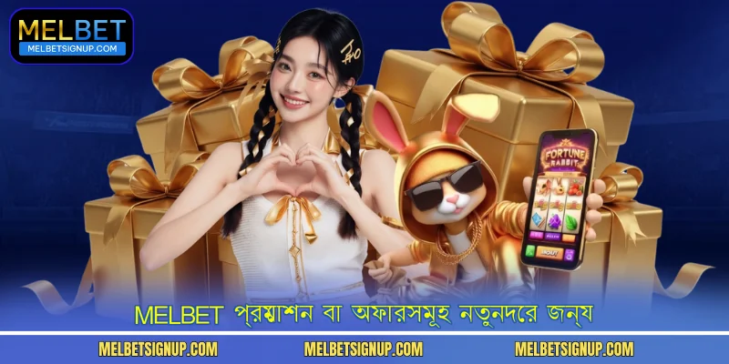 MelBet প্রমোশন বা অফারসমূহ নতুনদের জন্য