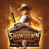 Wild Bounty Showdown slot game with western theme