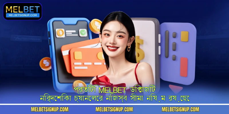 প্রতিটি MelBet ডিপোজিট নির্দেশিকা চ্যানেলের নিজস্ব সীমা নিয়ম রয়েছে