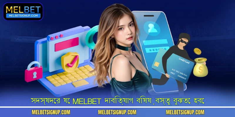 সদস্যদের যে MelBet দাবিত্যাগ বিষয়বস্তু বুঝতে হবে