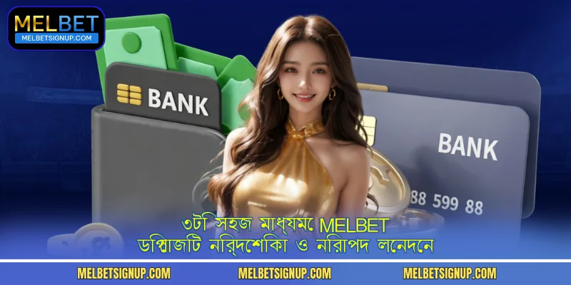 ৩টি সহজ মাধ্যমে MelBet ডিপোজিট নির্দেশিকা ও নিরাপদ লেনদেন